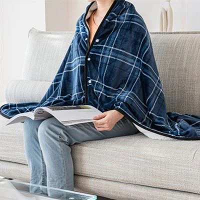 फलालैन और शेरपा शॉल कंबल